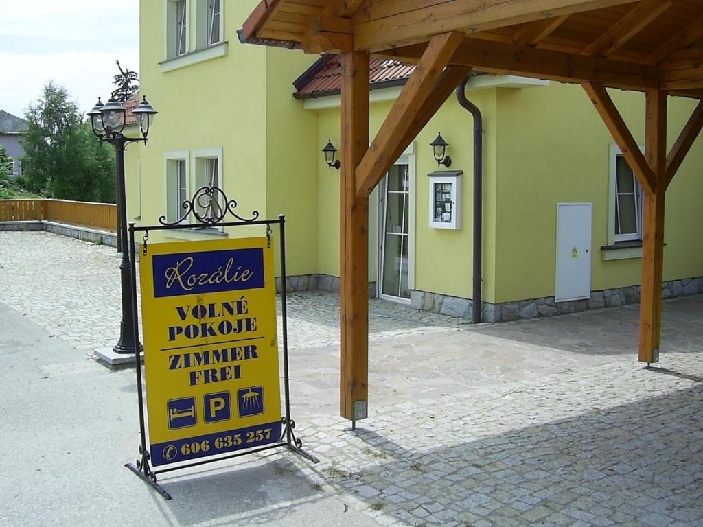 Penzion Rozalie Horní Planá Esterno foto