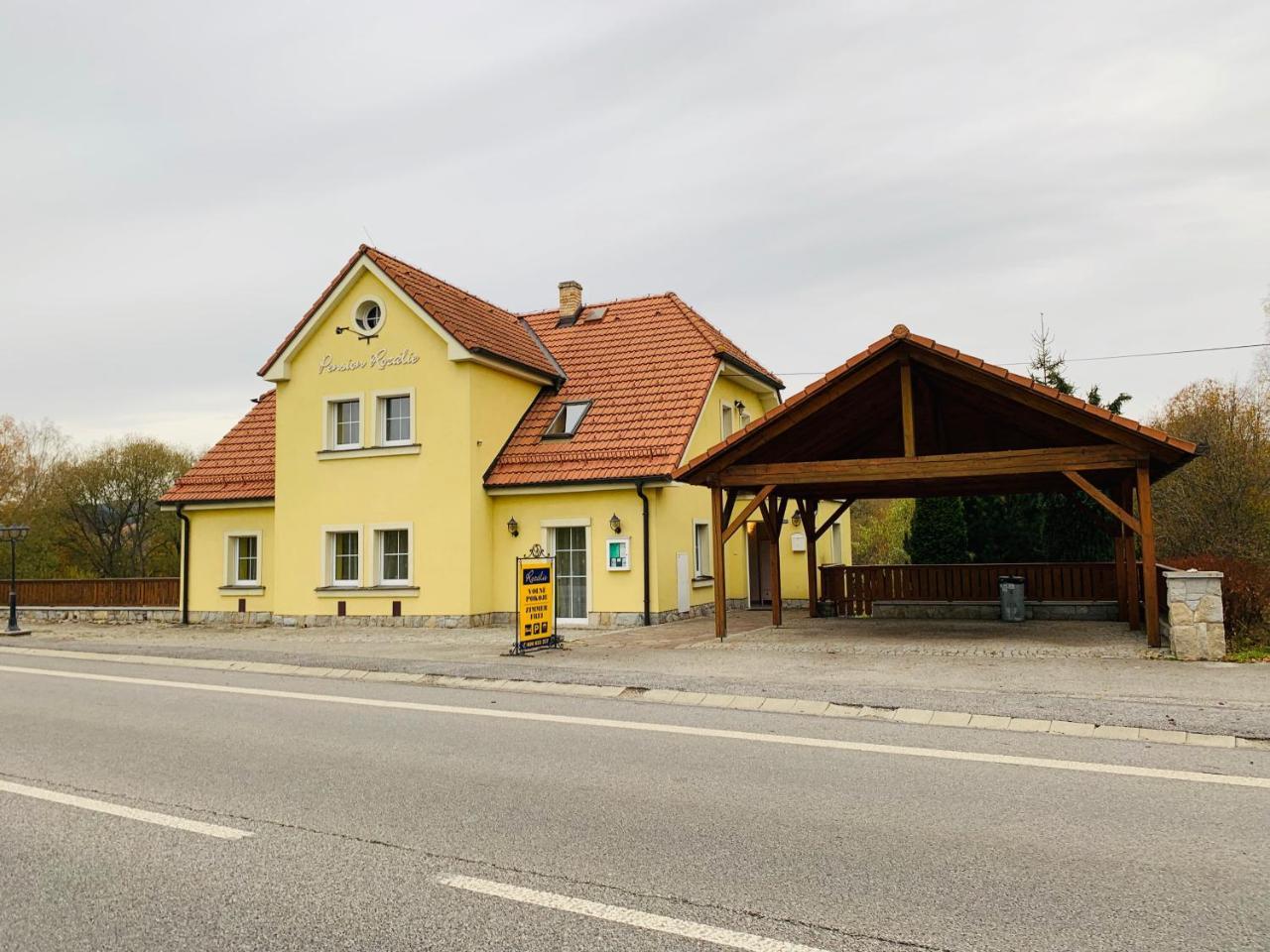 Penzion Rozalie Horní Planá Esterno foto